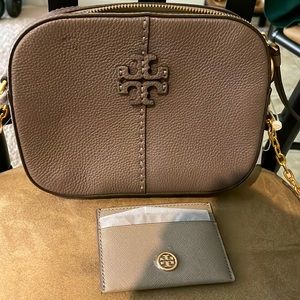 NWT TORY BURCH CROSSBODY w/ matching card holder